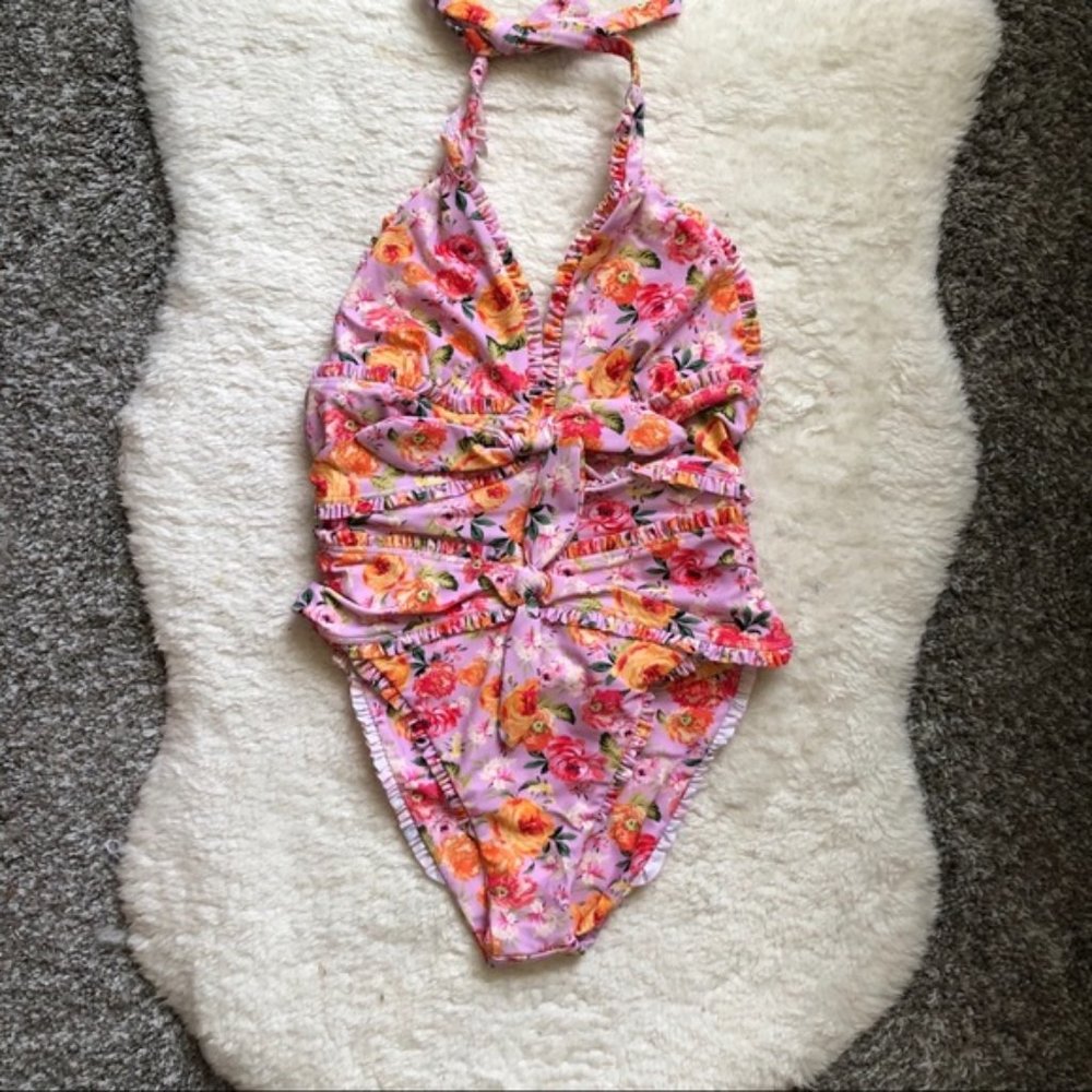 For Love & Lemons Augusta One Piece - Orchid - Picture 4 of 4